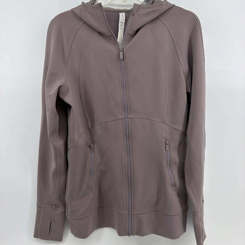 Lululemon Women’s Day Maker Full Zip Hoodie LNRR Lunar Rock Size 10